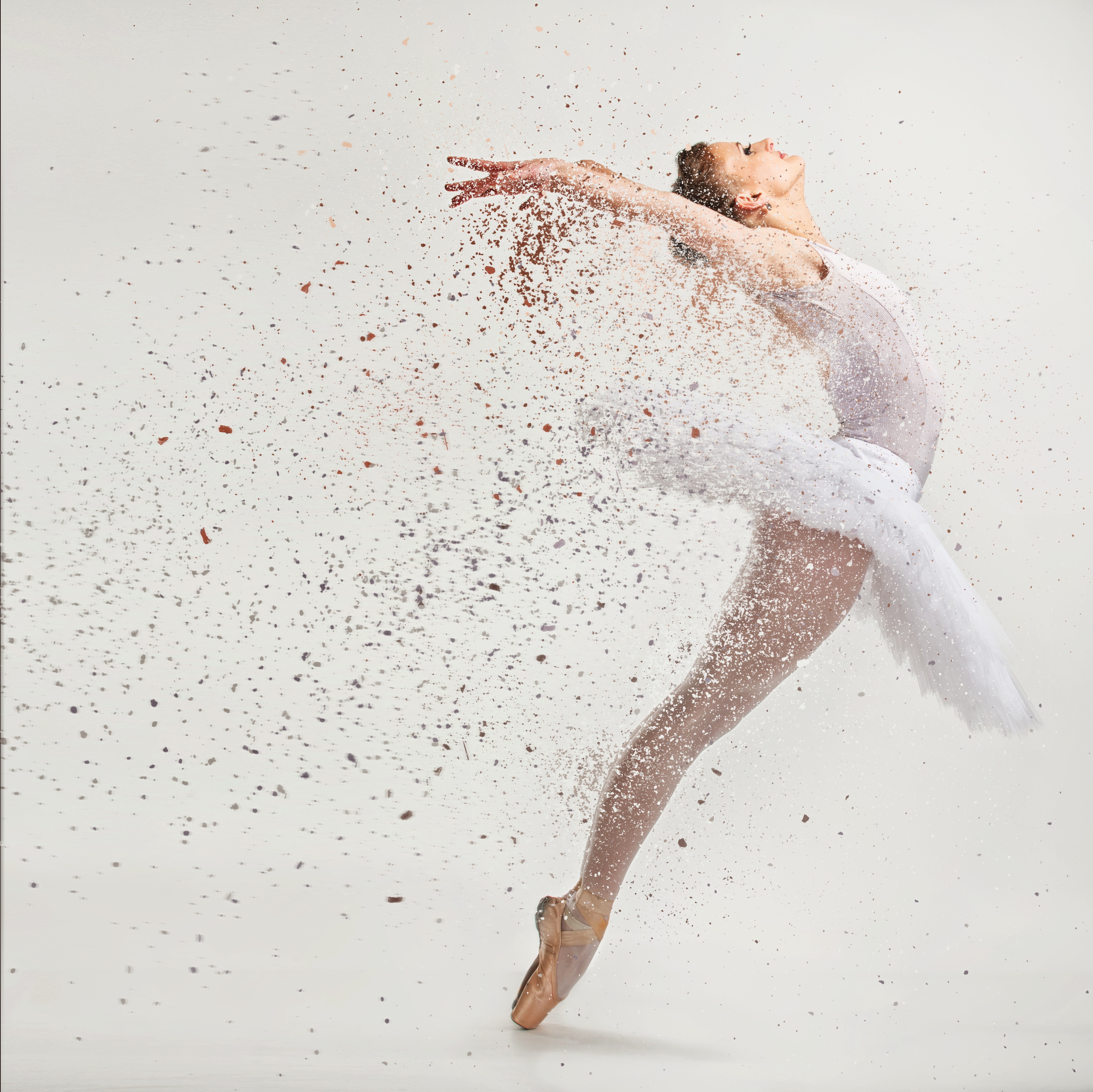 white ballerina